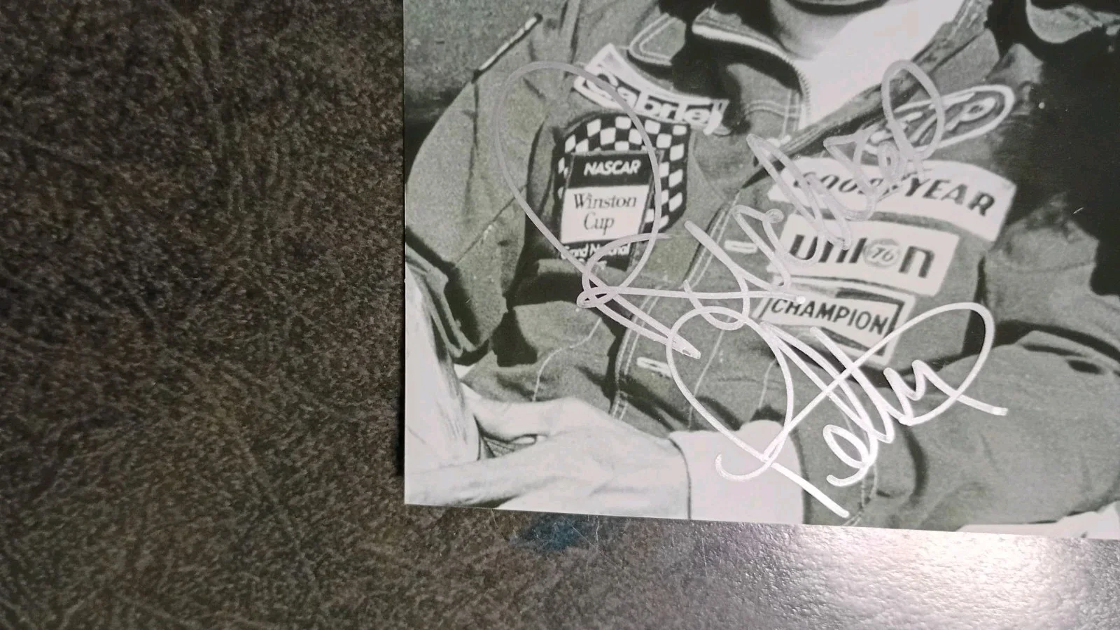 RICHARD PETTY & KYLE PETTY Hand Signed Autograph 4X6 Photo /NASCAR FATHER & SON, изображение 2