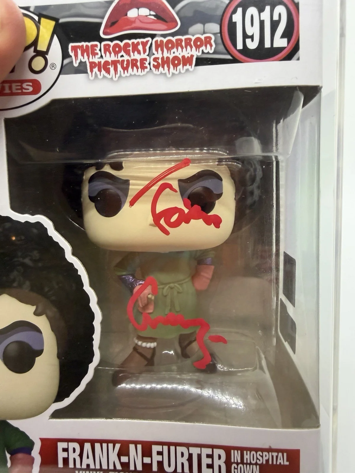 Tim Curry — Frank N Furter Autographed Funko Pop #1912 Signed Tim Curry OC COA Rocky Horror, изображение 2