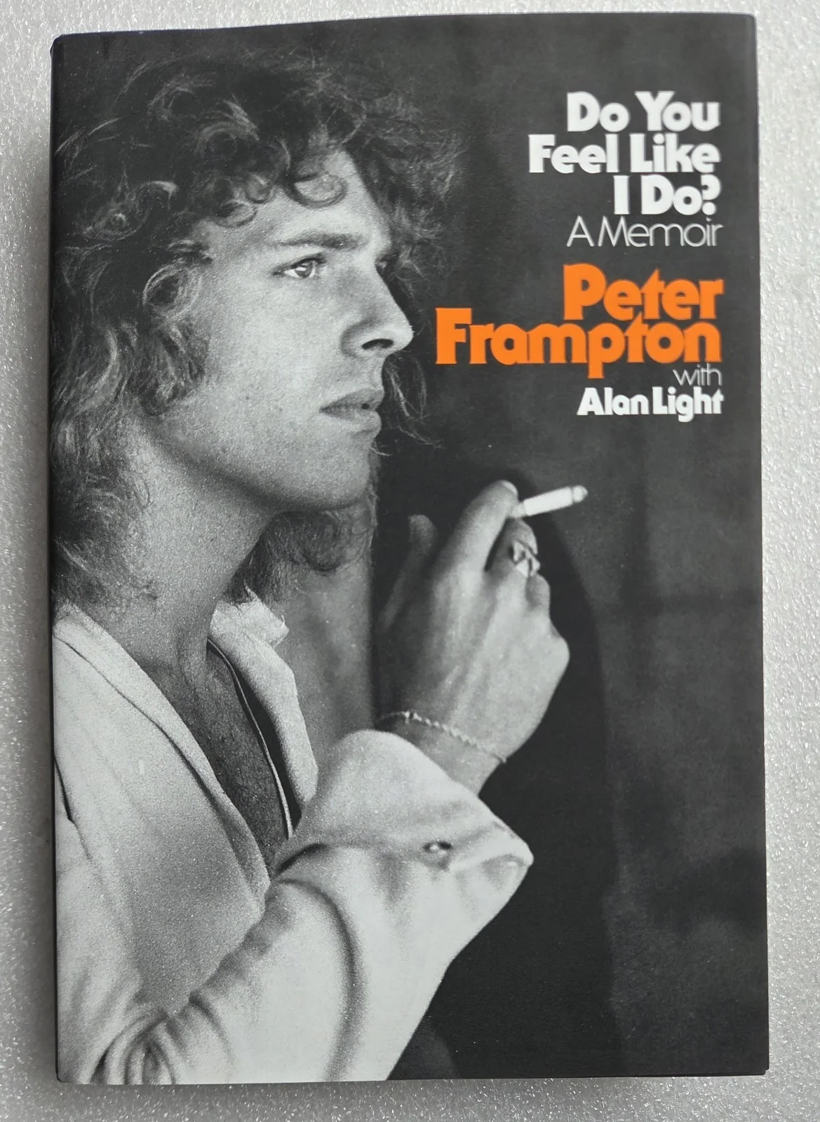 PETER FRAMPTON SIGNED BOOK BECKETT BAS AUTOGRAPHED DO YOU FEEL LIKE I DO? SINGER, image 2