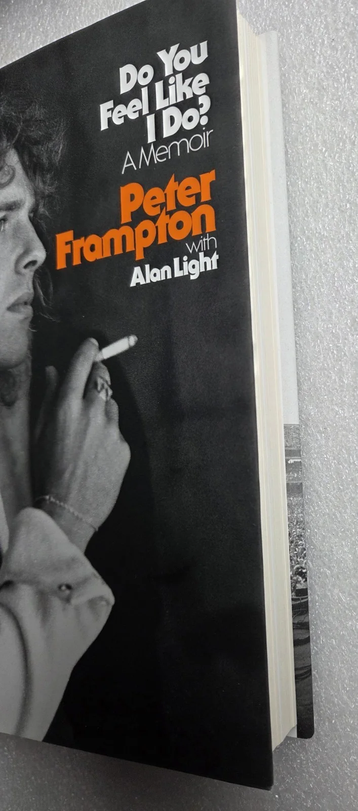 PETER FRAMPTON SIGNED BOOK BECKETT BAS AUTOGRAPHED DO YOU FEEL LIKE I DO? SINGER, image 5