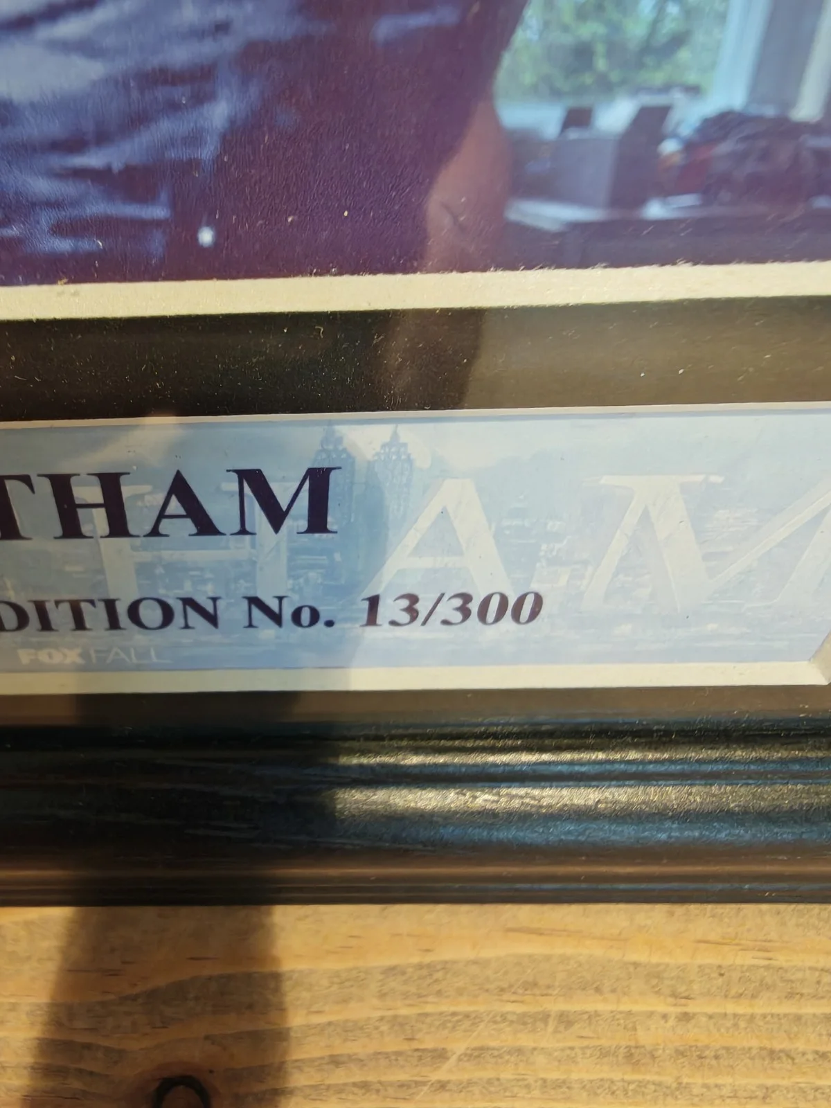 Gotham TV Series Framed Collector Display Limited Edition 13/300 DC Batman👌, изображение 4