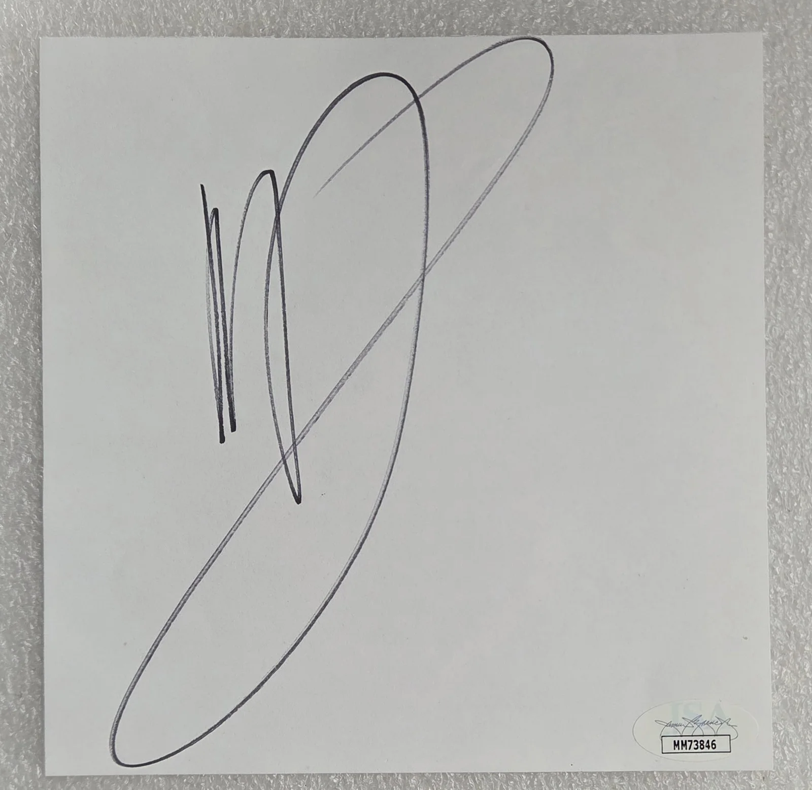 MICHAEL BUBLE BAS JSA COA SIGNED AUTOGRAPHED POP MUSIC SINGER JAMES SPENCE AUTH, image 2