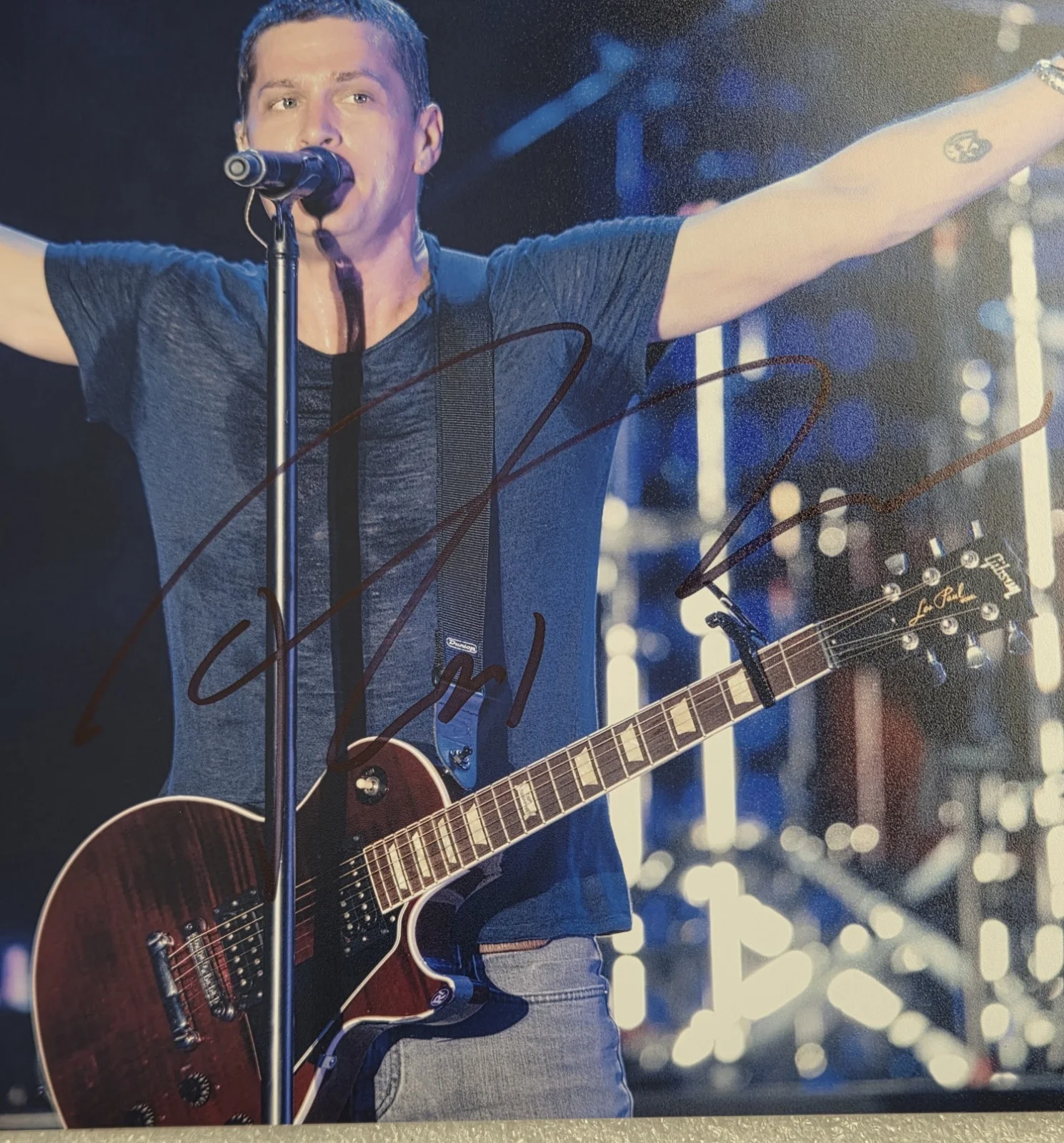 ROB THOMAS BAS BECKETT COA PHOTO 8X10 SIGNED AUTOGRAPHED MATCHBOX TWENTY BAND, изображение 3