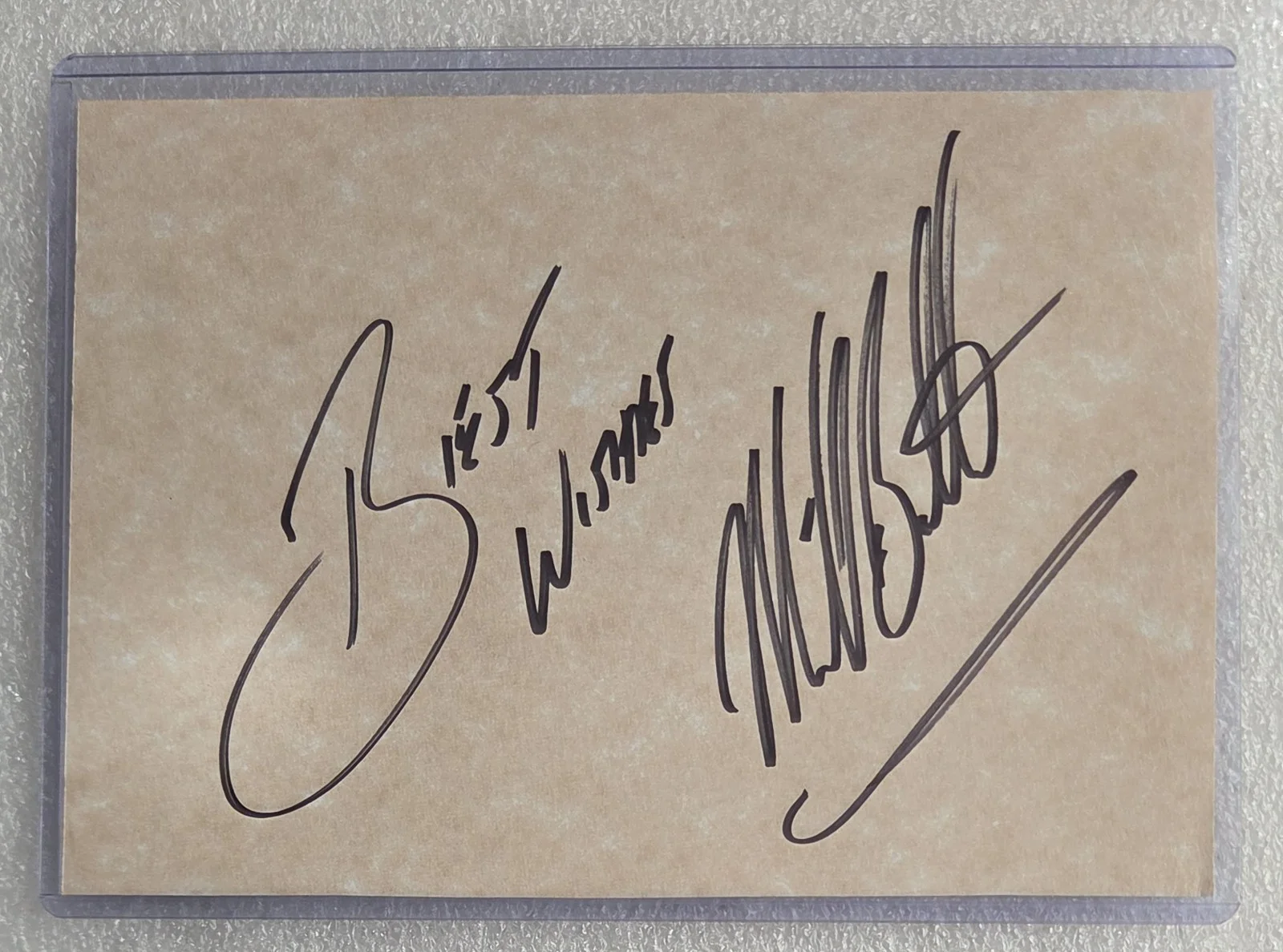 MICHAEL BOLTON BAS BECKETT COA SIGNED AUTOGRAPHED POP MUSIC SINGER AUTHENTICATED, image 2