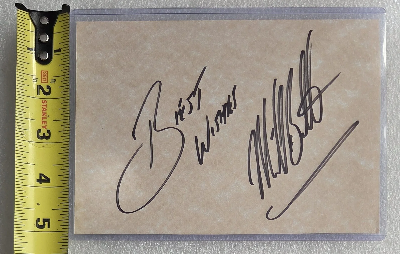 MICHAEL BOLTON BAS BECKETT COA SIGNED AUTOGRAPHED POP MUSIC SINGER AUTHENTICATED, image 3