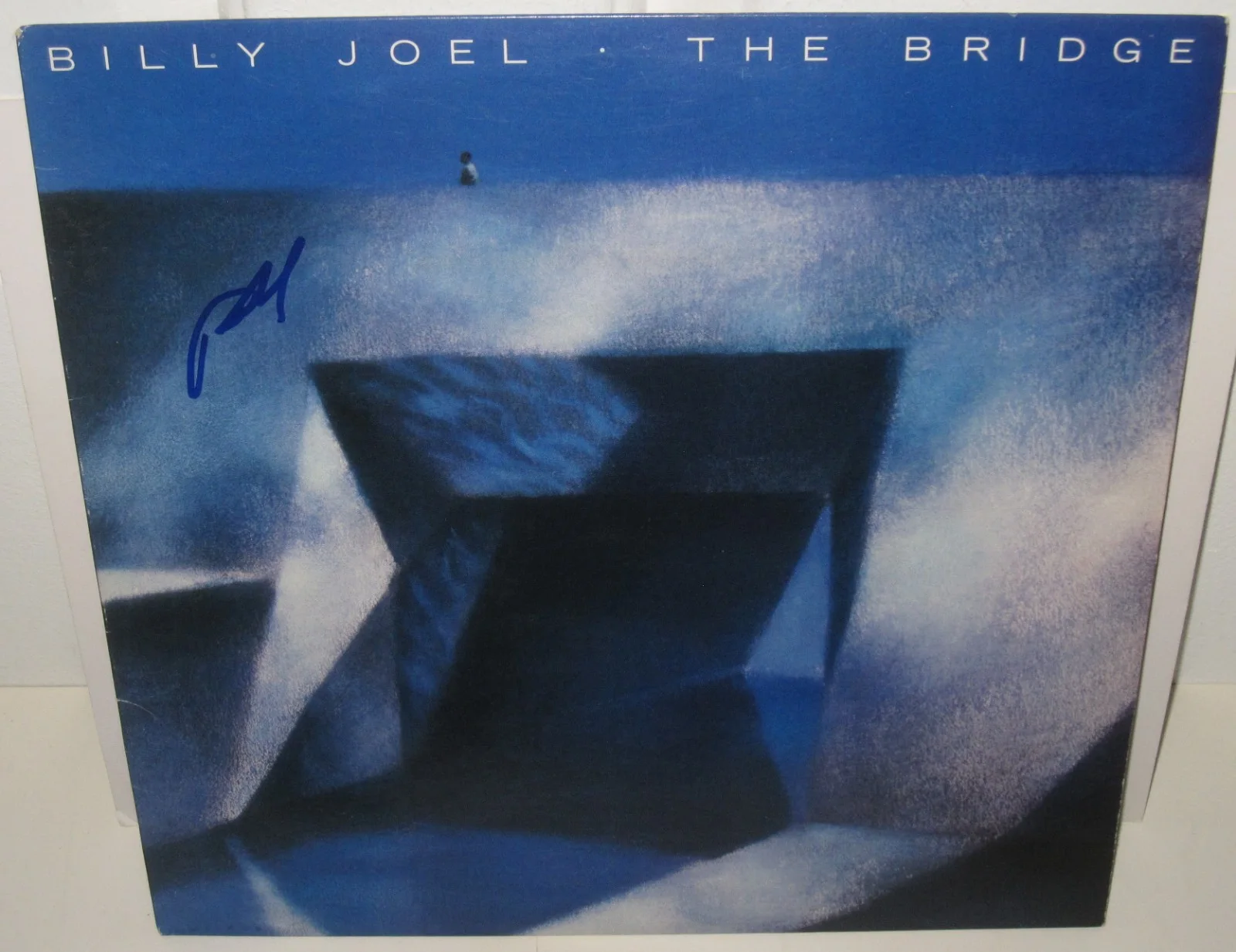 BILLY JOEL SIGNED THE BRIDGE ALBUM VINYL CLASSIC ROCK AUTOGRAPH JSA COA, image 2