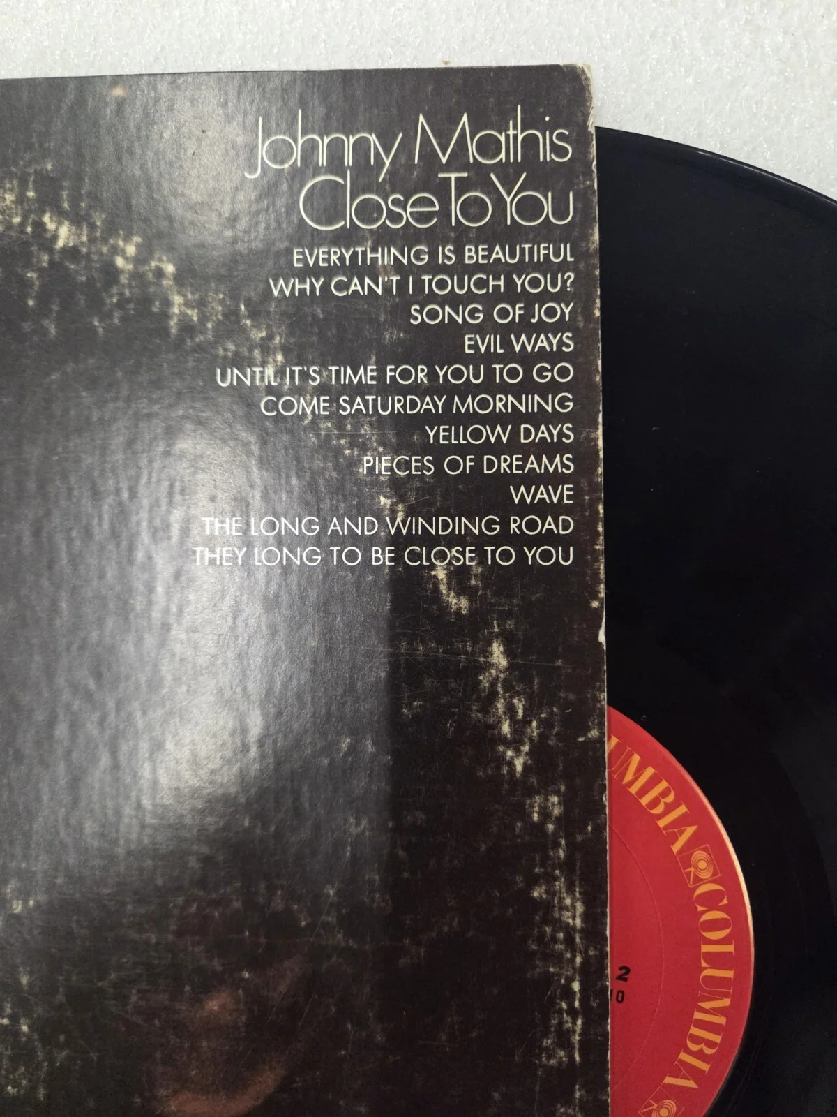 JOHNNY MATHIS PSA SIGNED RECORD AUTOGRAPHED PSA/DNA COA FULL LETTER LOA ALBUM, изображение 4