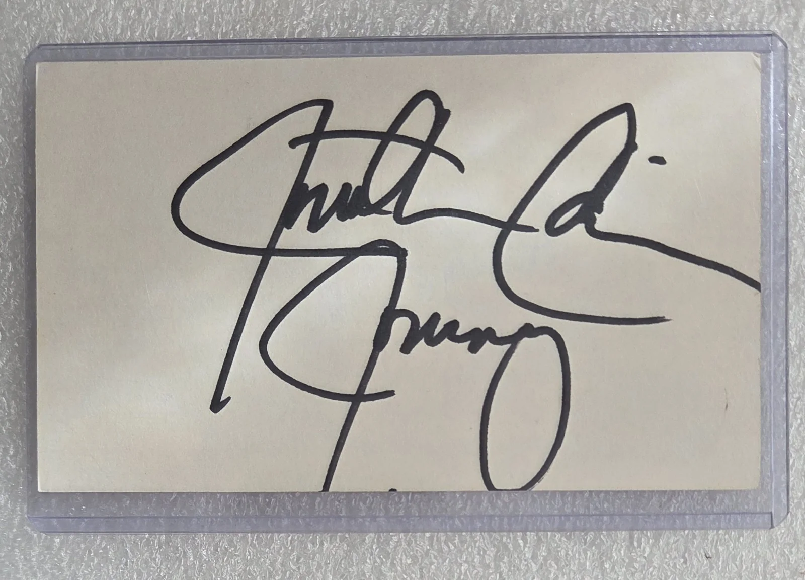 JONATHON CAIN BAS BECKETT COA INDEX CARD SIGNED AUTOGRAPHED JOURNEY BAND SINGER, изображение 2