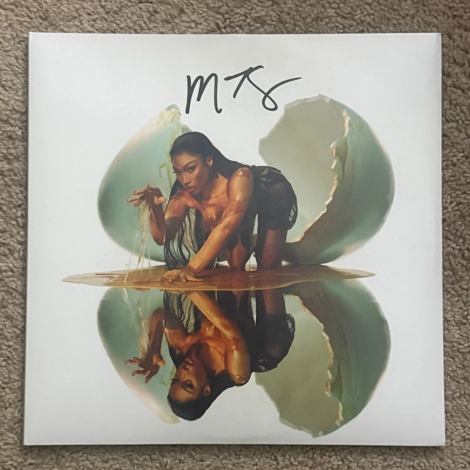 Megan Thee Stallion signed Vinyl Record Album JSA COA Music Auto Z2600, изображение 3