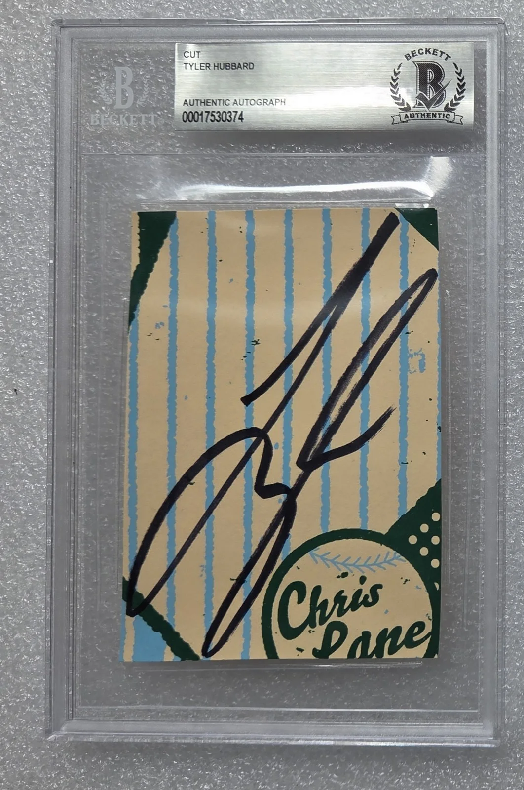 FGL TYLER BRIAN KELLEY BECKETT COA SIGNED SLAB AUTOGRAPH FLORIDA GEORGIA LINE, image 2