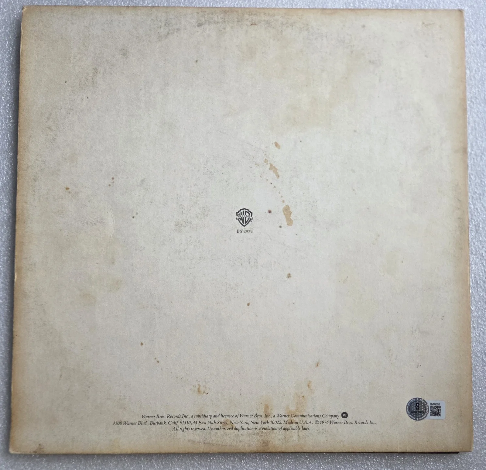 JAMES TAYLOR BAS BECKETT COA SIGNED RECORD AUTOGRAPHED GREATEST HITS ALBUM, image 2