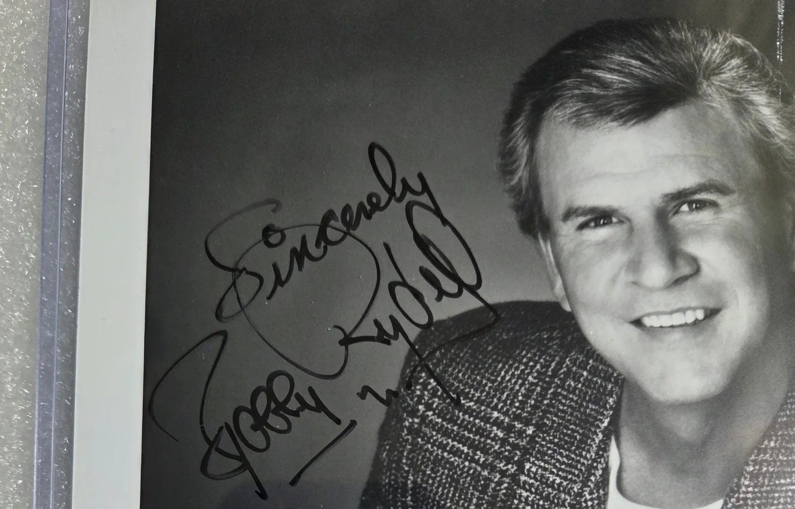BOBBY RYDELL BAS BECKETT COA SIGNED PHOTO AUTOGRAPHED POP MUSIC SINGER ACTOR, изображение 3