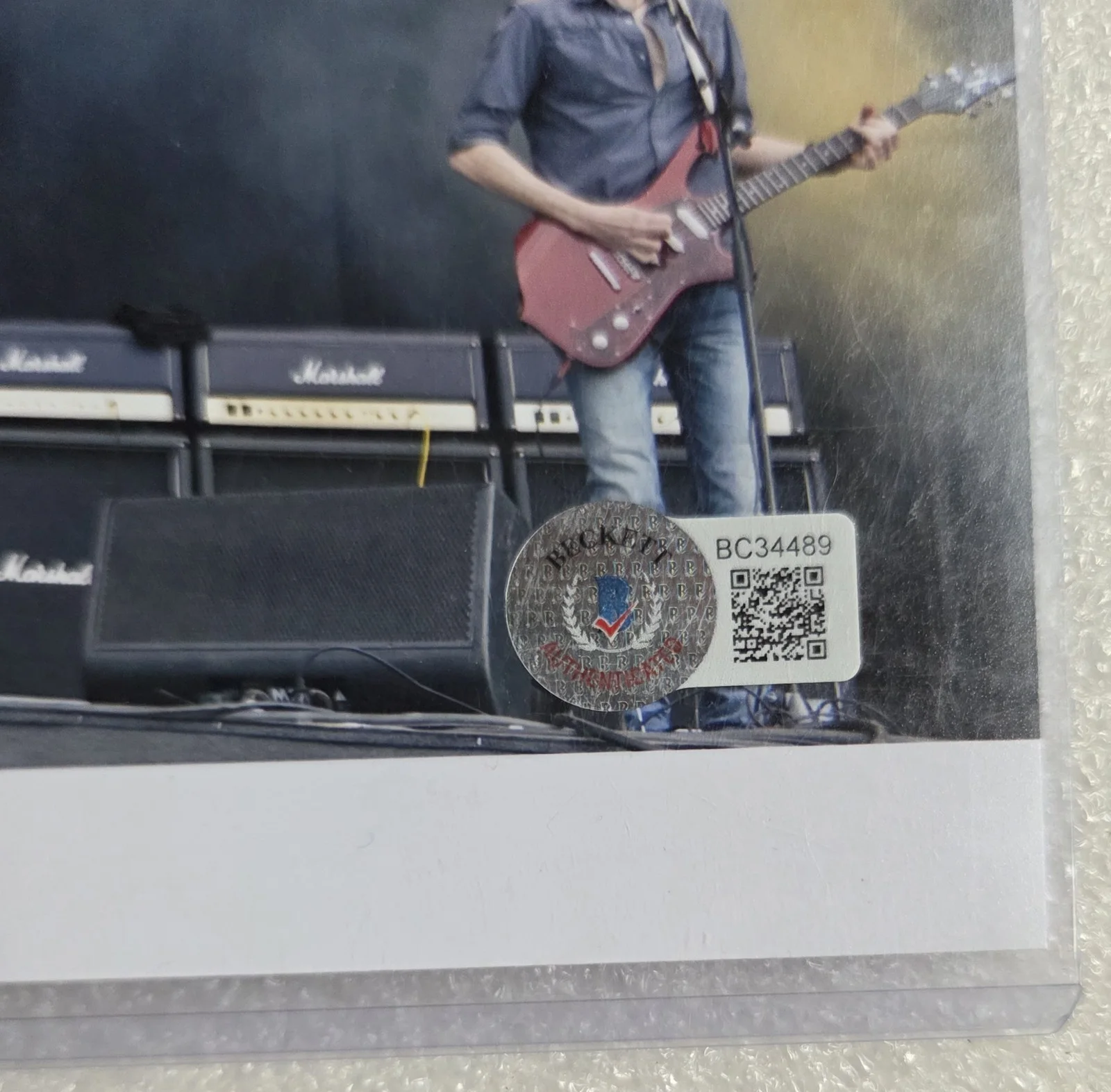 ERIC MARTIN SIGNED 8X10 PHOTO MR. BIG BAND AUTOGRAPHED ROCK MUSIC SINGER, изображение 3