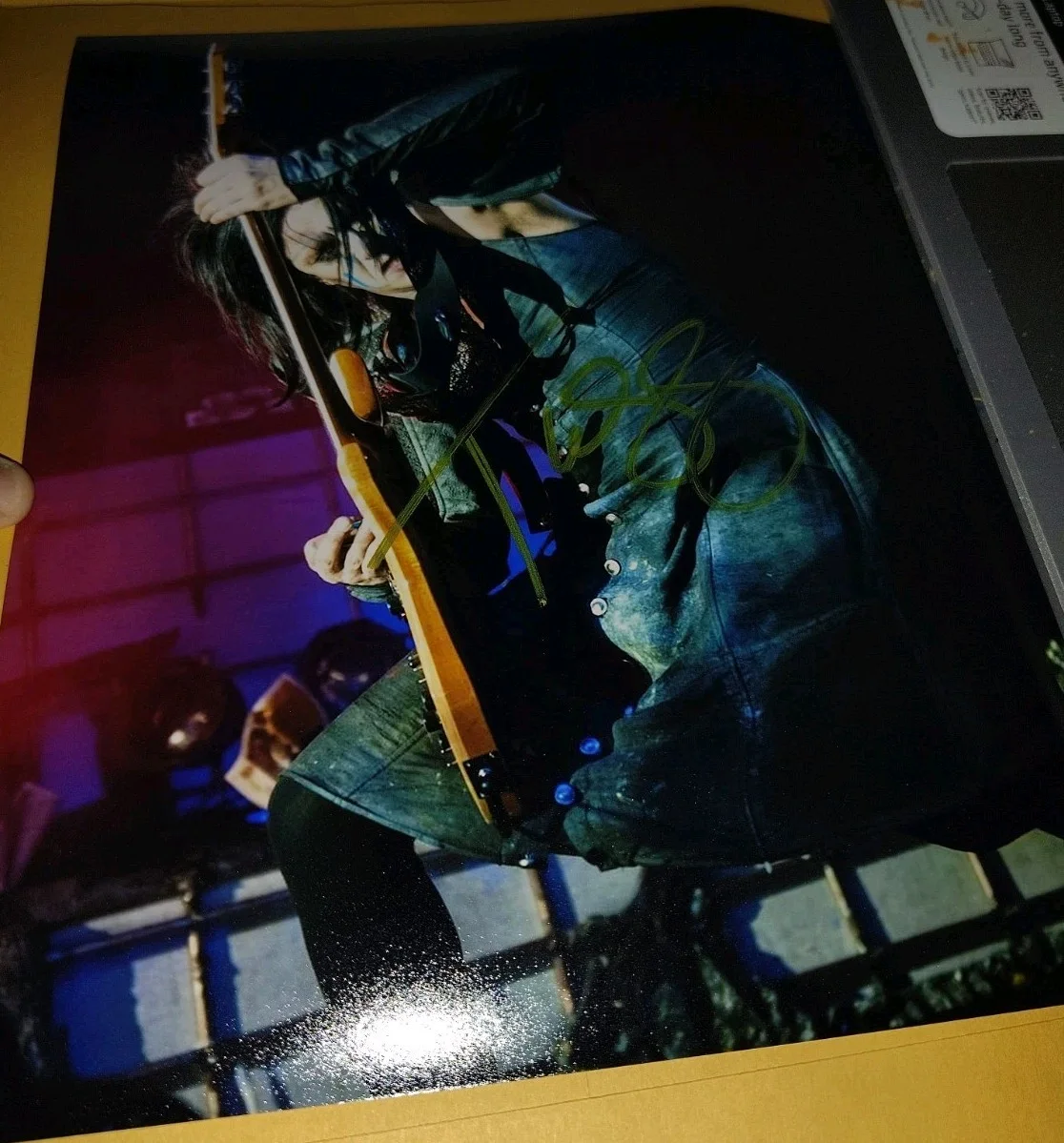 Twiggy Ramirez Of Marilyn Manson Signed 8x10 A Perfect Circle Amboogalard, изображение 2