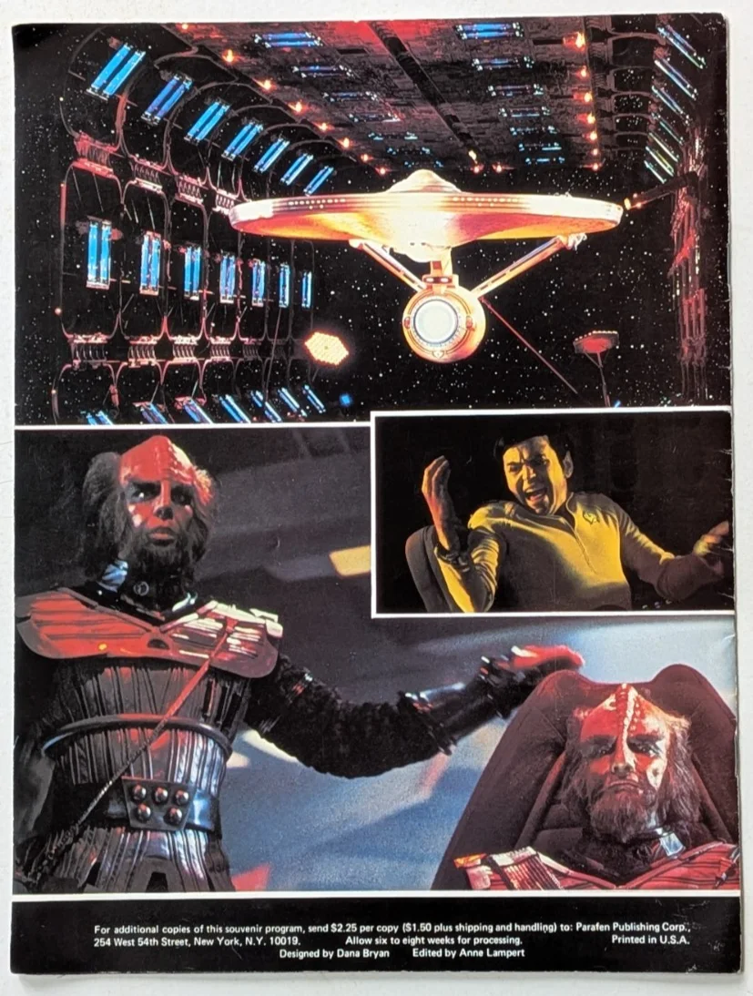 Vintage STAR TREK The Motion Picture 1979 Original Movie Souvenir Program, image 2