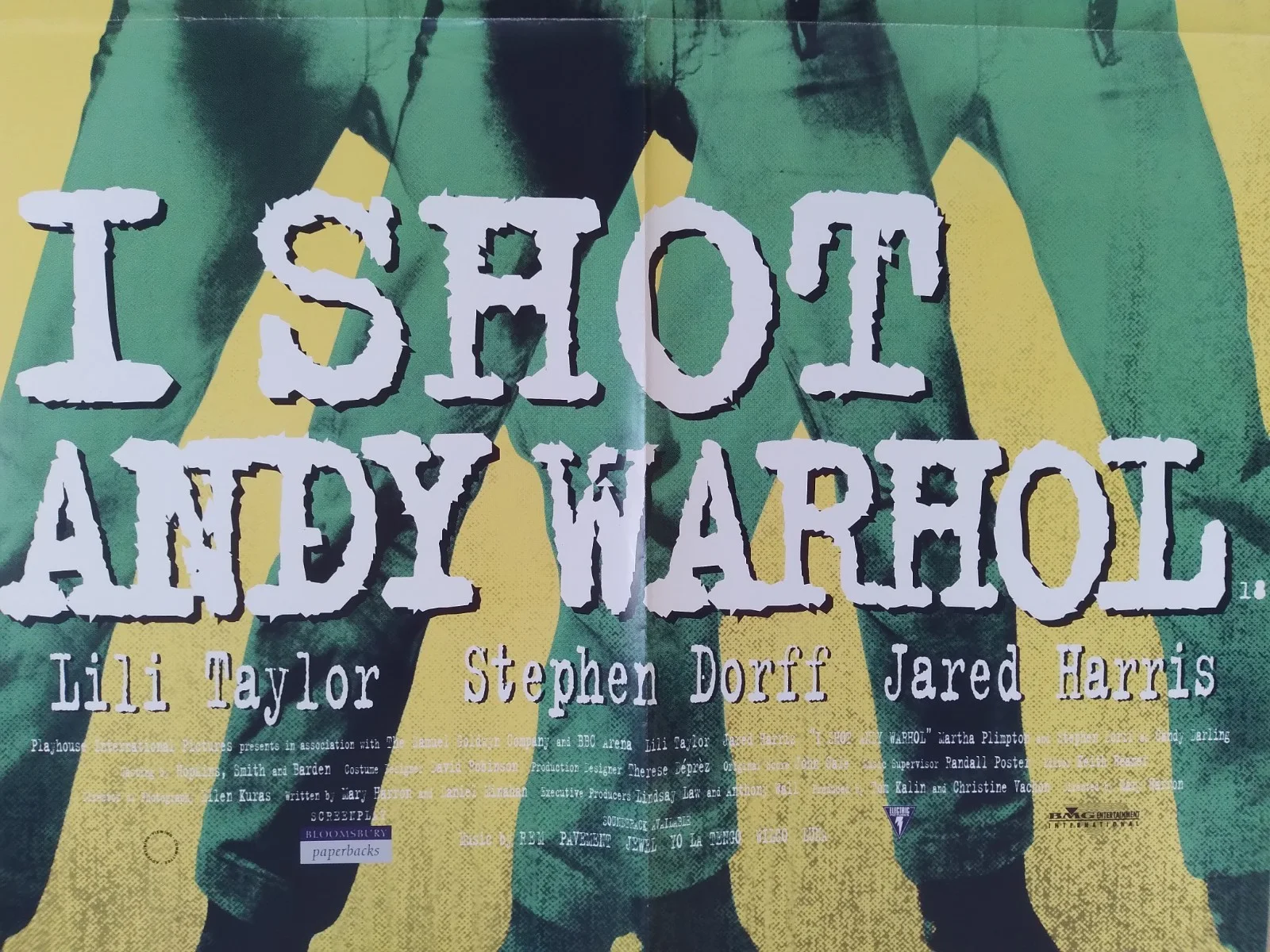 I Shot Andy Warhol original movie 1996 poster Double Crown, image 2