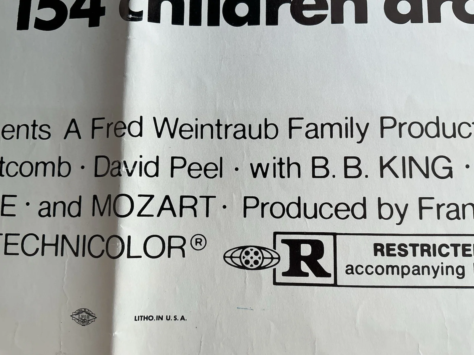 David Peel interest , cinema poster and promo leaflet of films Peel appeared in, изображение 5