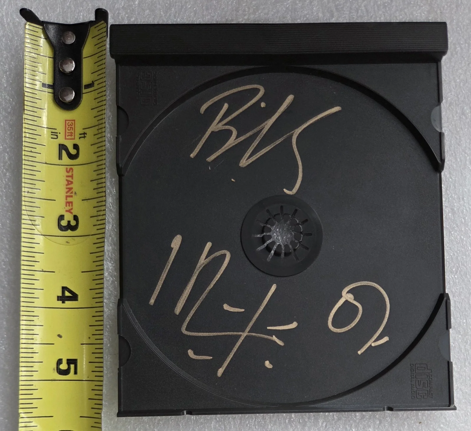 BILLY IDOL BAS BECKETT COA SIGNED CD CASE HOLDER AUTOGRAPHED ROCK MUSIC, image 3