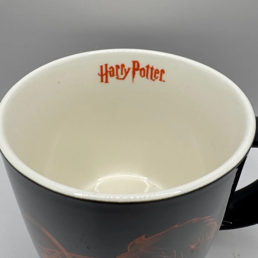 Harry Potter Gryffindor Mug Black Orange Ceramic Large Tea Coffee Cup Official, image 4