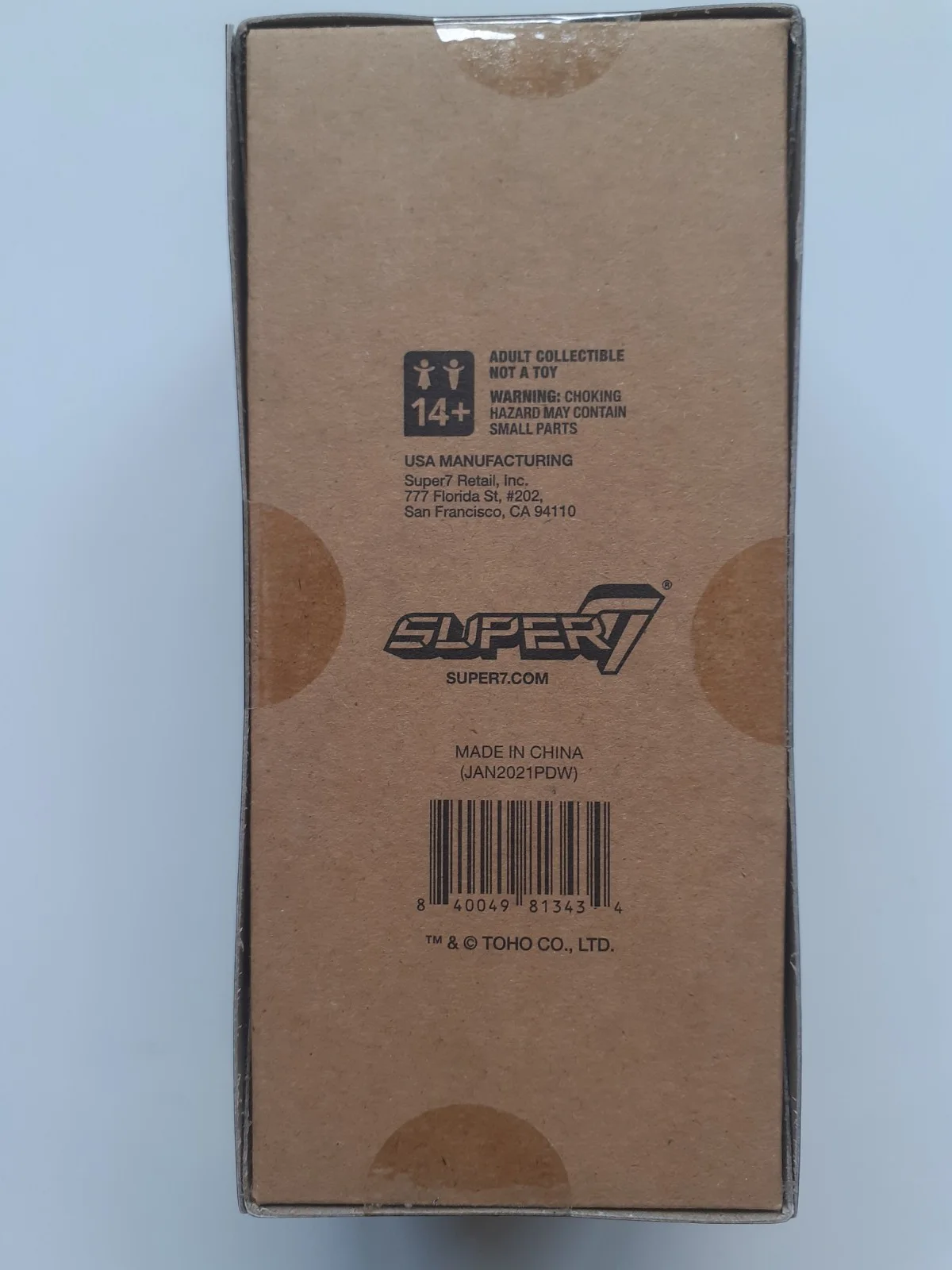 Shogun Godzilla Super7 ReAction 3.75 Action Figure SDCC Exclusive BNIB, изображение 3