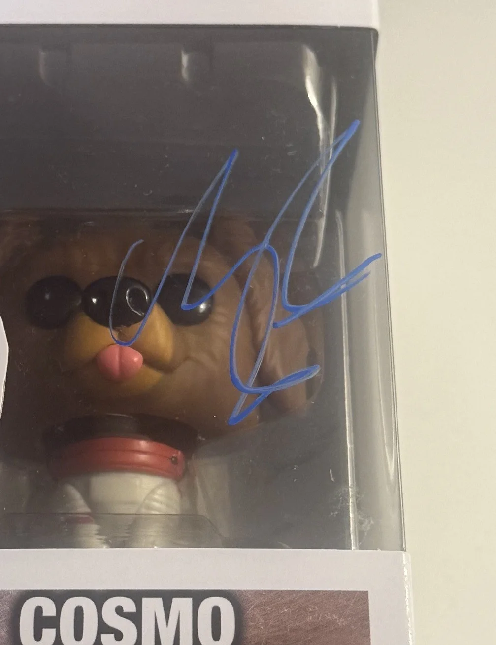 MARIA BAKALOVA Autographed Guardians of the Galaxy Cosmo Funko Pop 1207 SIGNED, изображение 2