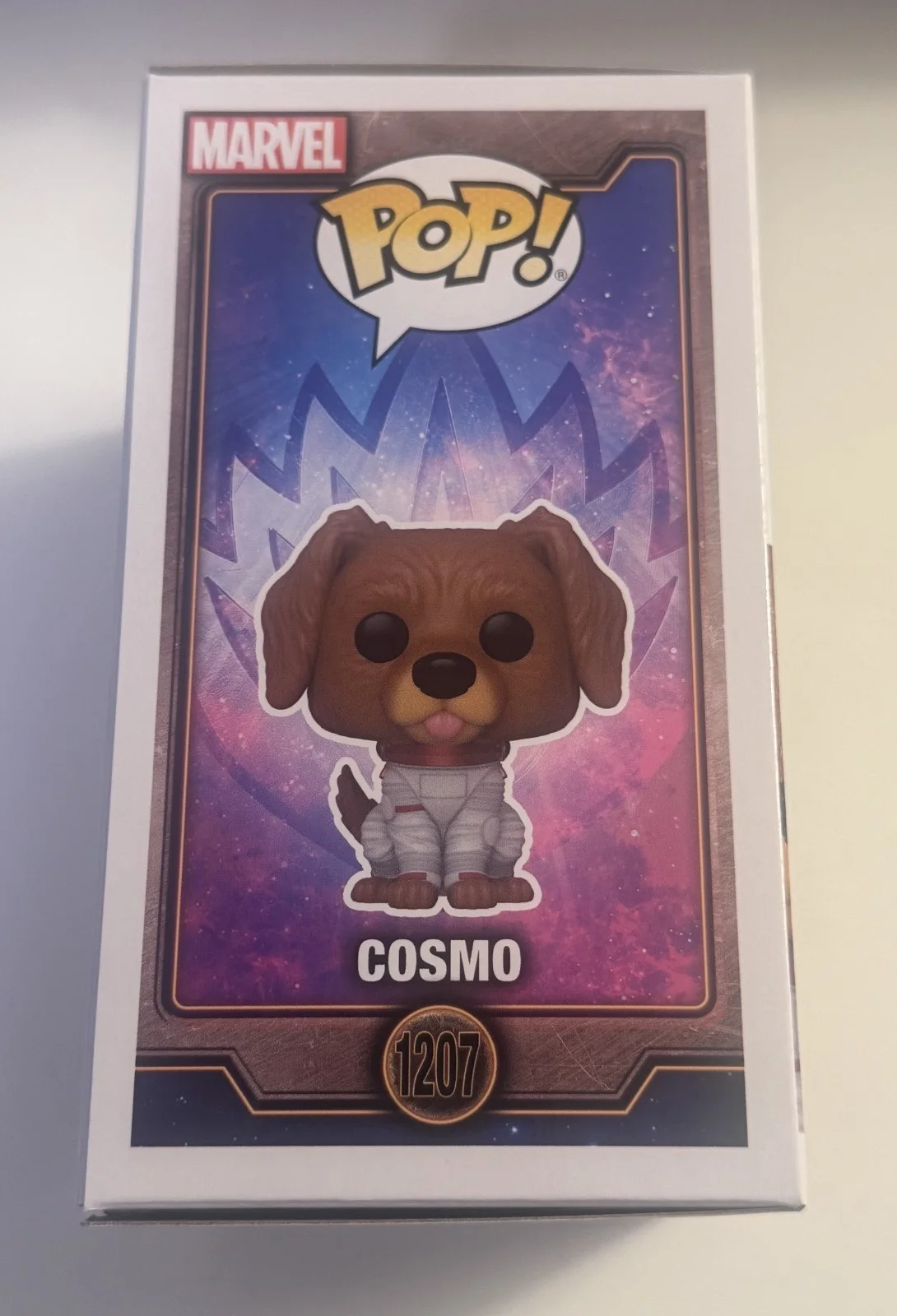 MARIA BAKALOVA Autographed Guardians of the Galaxy Cosmo Funko Pop 1207 SIGNED, изображение 5