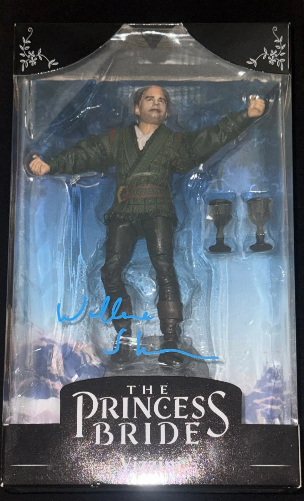 Wallace Shawn signed The Princess Bride Action Figure JSA COA Vizzini Auto Z2569, изображение 3