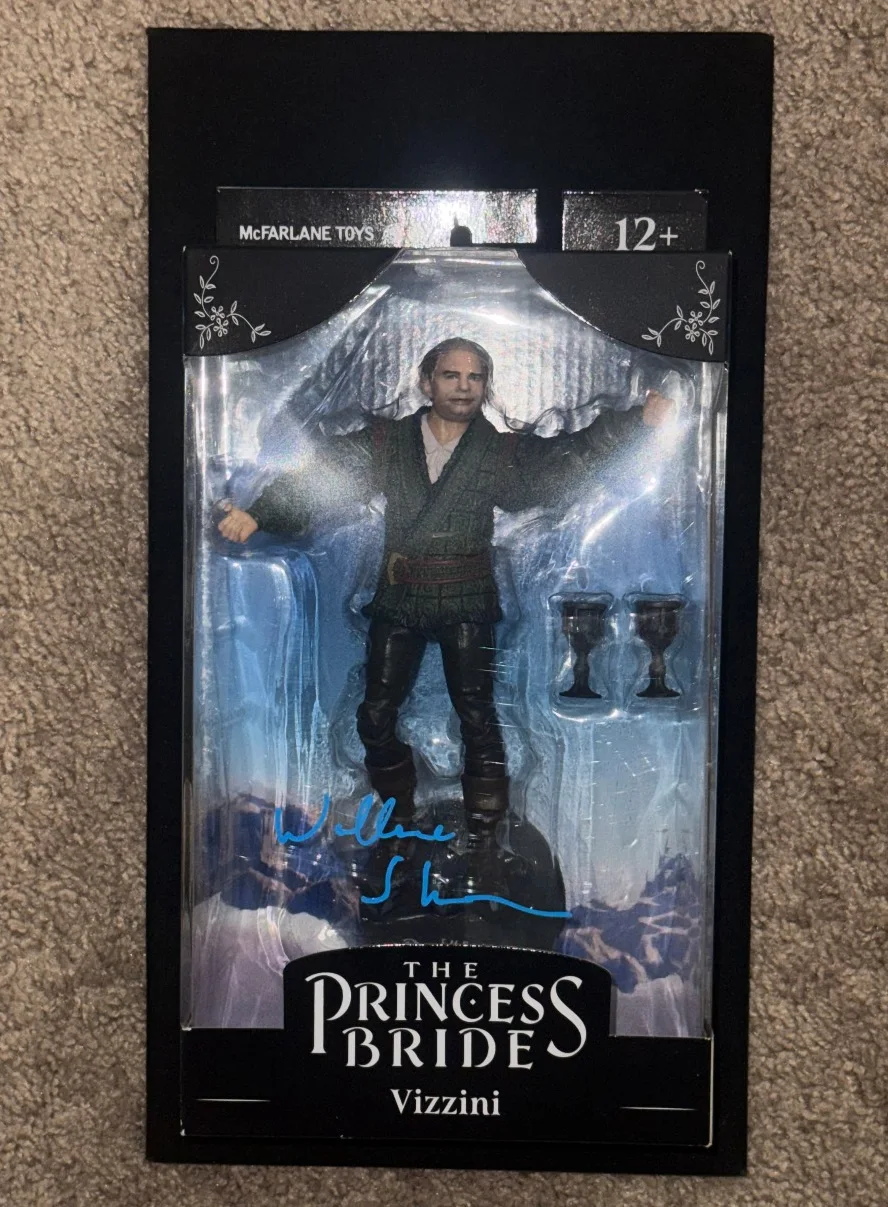 Wallace Shawn signed The Princess Bride Action Figure JSA COA Vizzini Auto Z2569, изображение 4