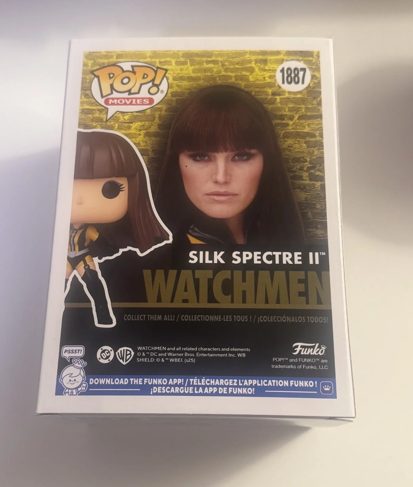 MALIN AKERMAN Autographed Watchmen Silk Spectre Funko Pop 1887 SIGNED, изображение 4
