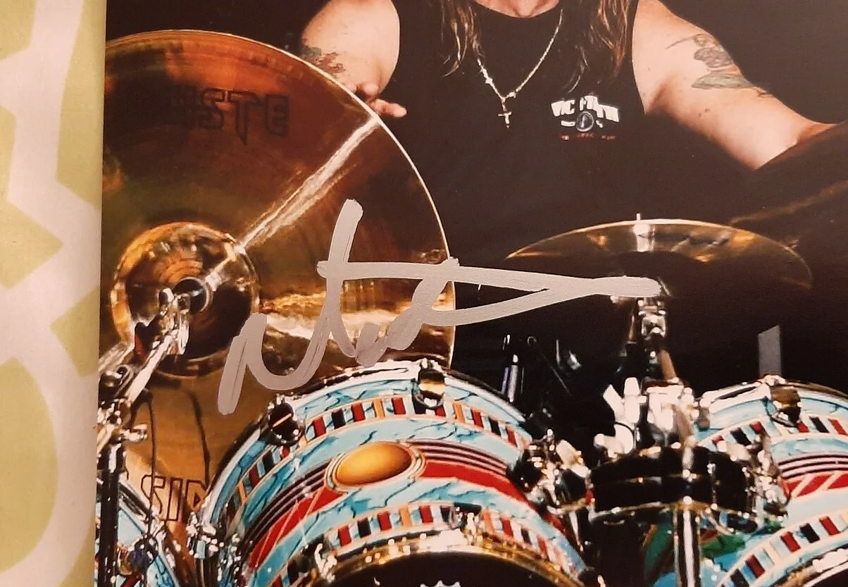 Nicko McBrain Iron Maiden signed autographed 8x10 photo ACOA COA #SA13047, изображение 2
