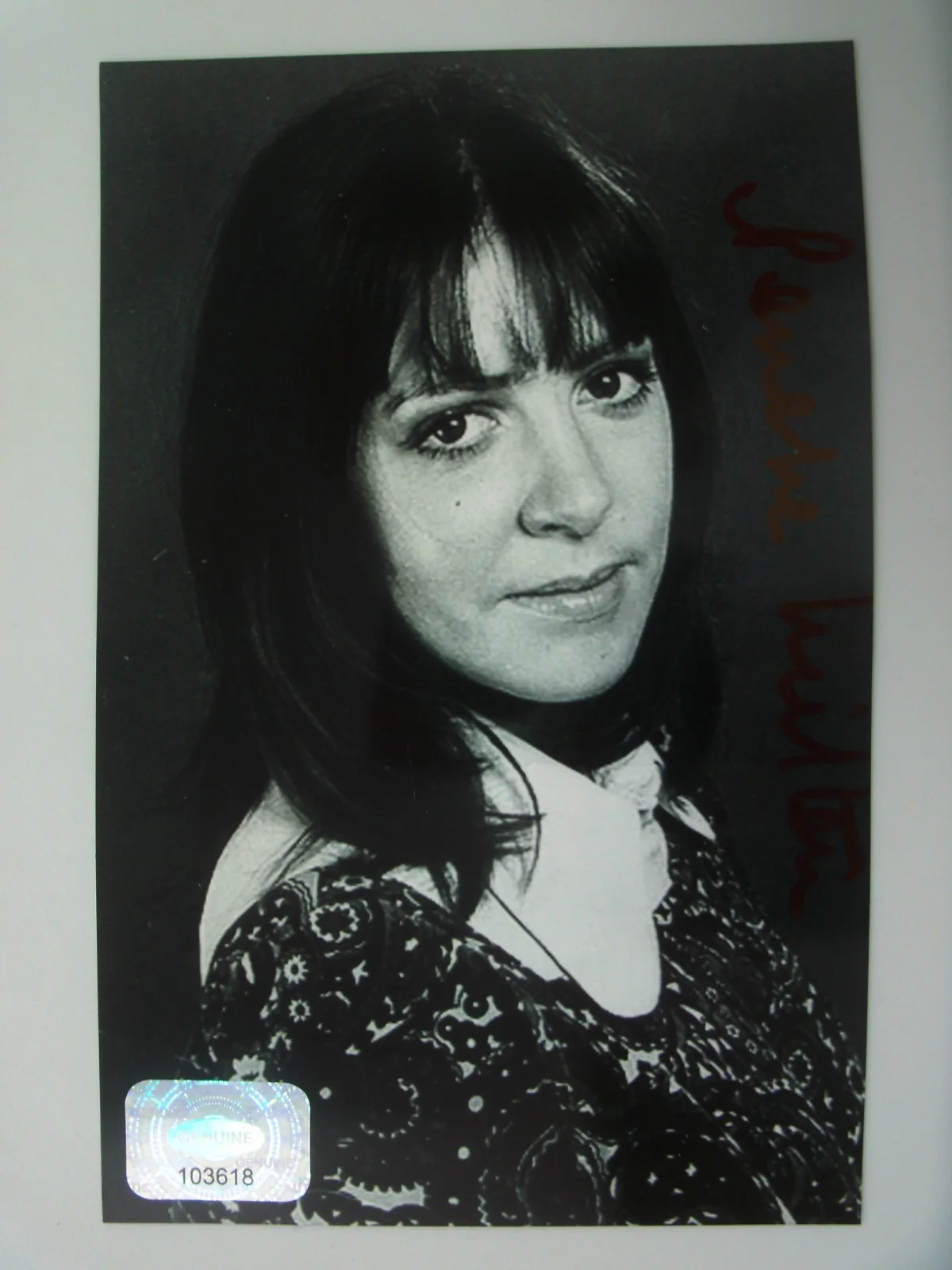 PENELOPE WILTON — PENELOPE WILTON Downton Abbey Signed Autographed Photo 4X6 W/ Hologram/Serial #, изображение 3