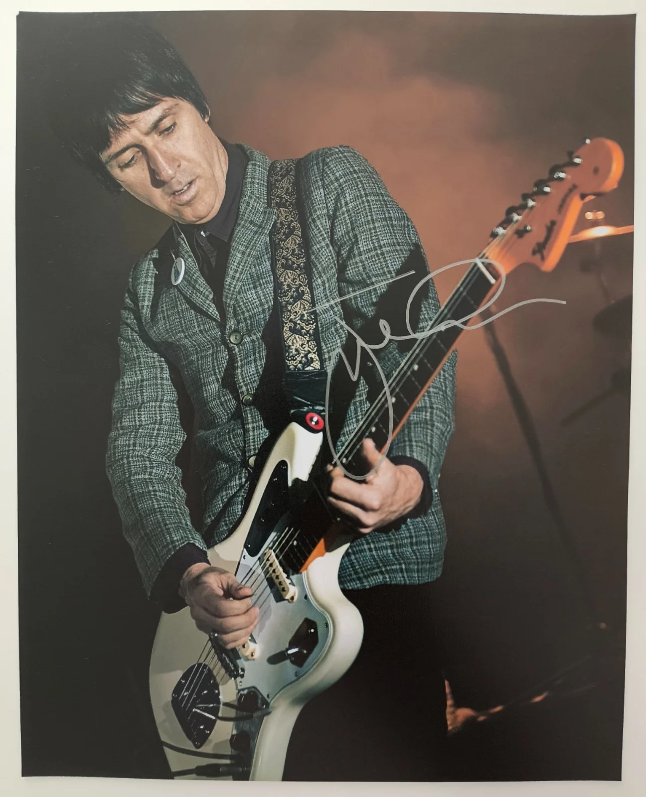 JOHNNY MARR SIGNED AUTOGRAPHED PHOTO 8X10 RARE, image 2