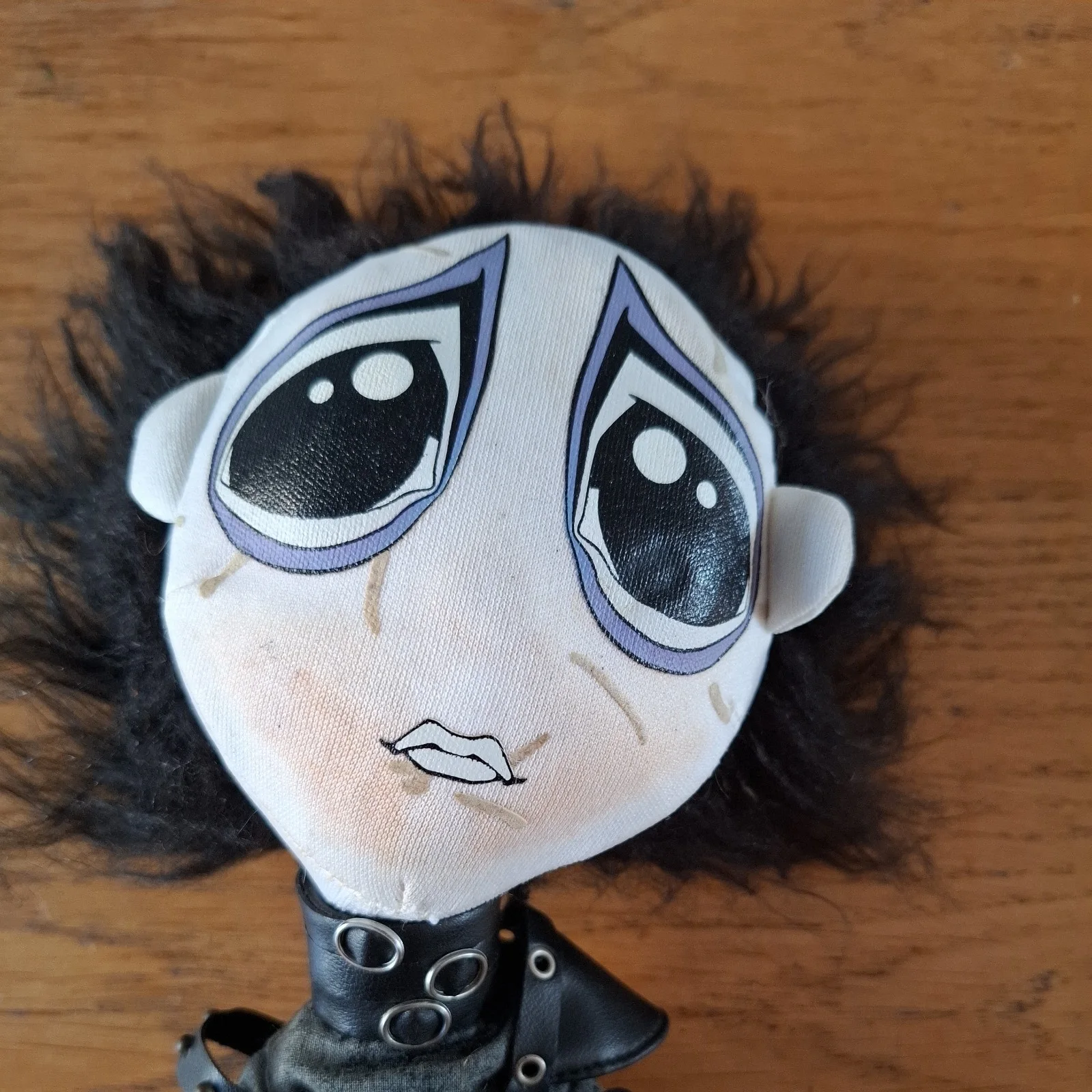 Edward Scissorhands Plush Doll Soft Stuffed Figure Mezco 2005 12" Rare, image 2