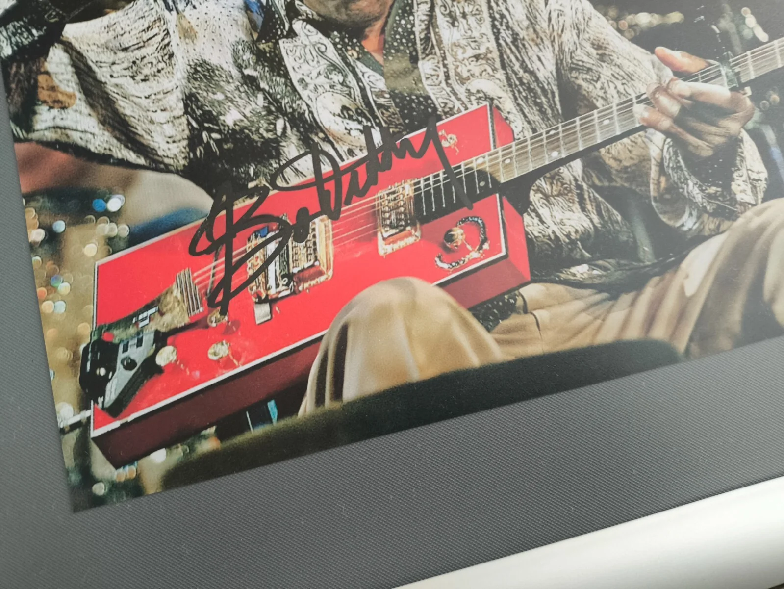 BO DIDDLEY SIGNED AUTOGRAPHED PHOTO 8X10 RARE, image 2