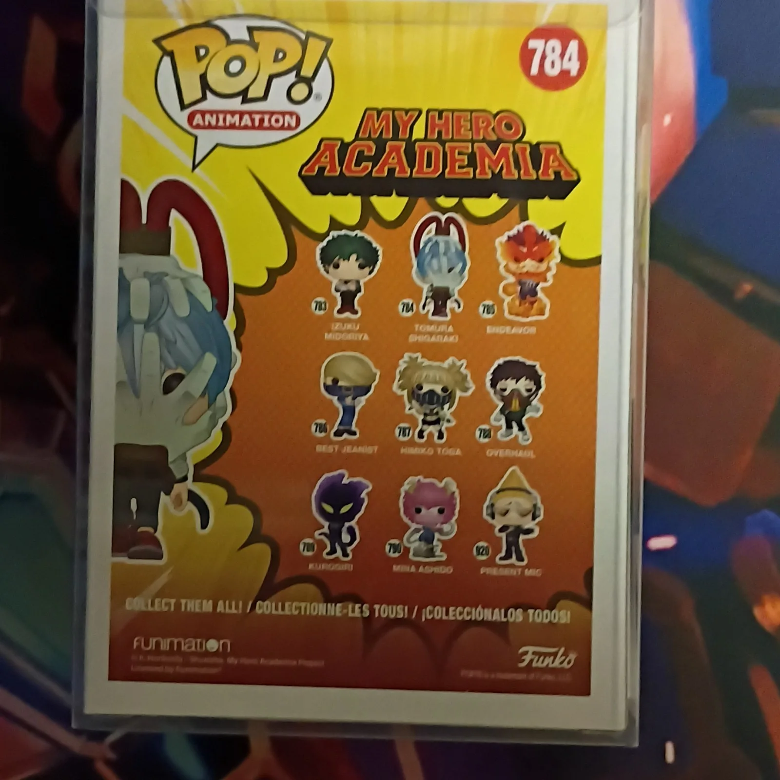 Funko Pop Tomura Shigaraki #784 My Hero Academia Autographed JSA Figurine, image 4