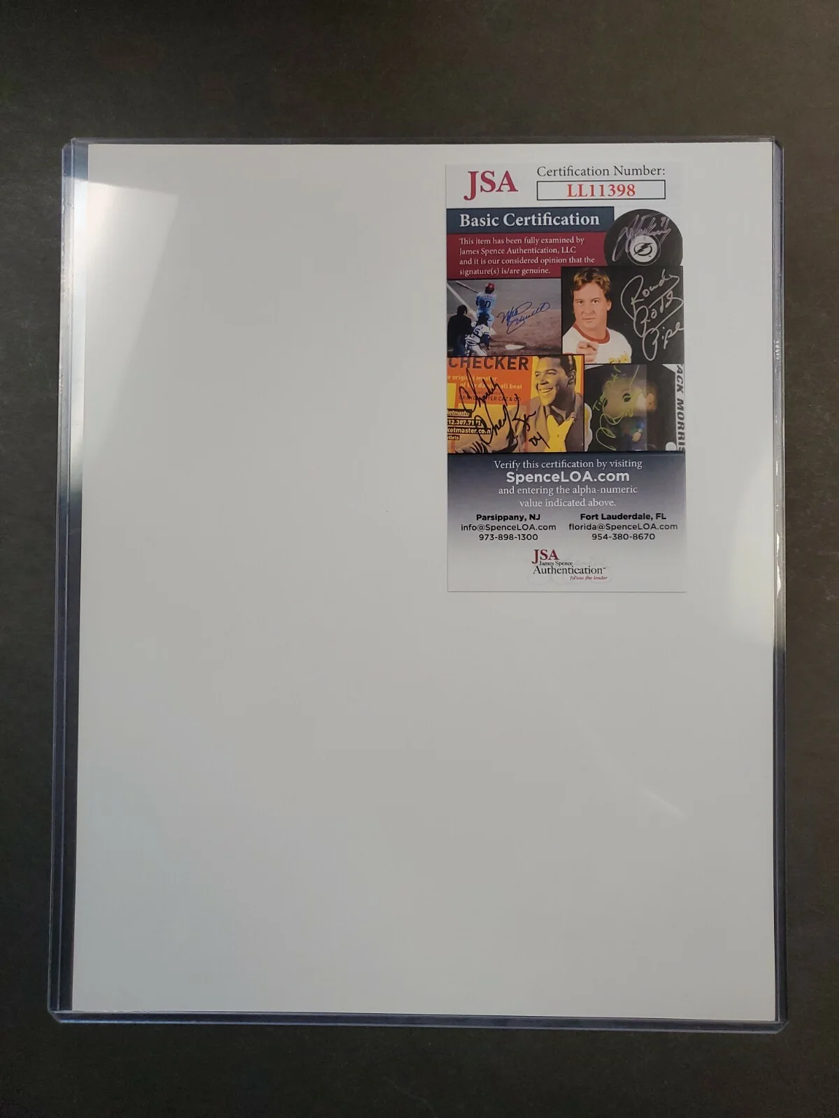 Robert O'Reilly — Star Trek Deep Space Nine ROBERT O'REILLY 8x10 picture Gowron JSA COA AUTOGRAPH, image 2