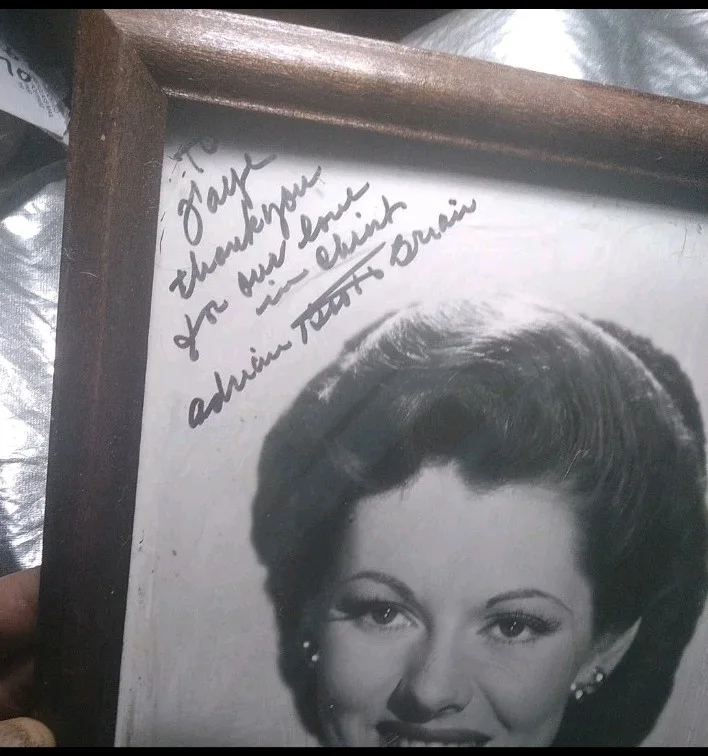 adrian booth brian aka lorna gray — Lorna Gray Aka Adrian Booth Brian Autographed 8x10 Photo Hand Signed UNFRAMED, image 4