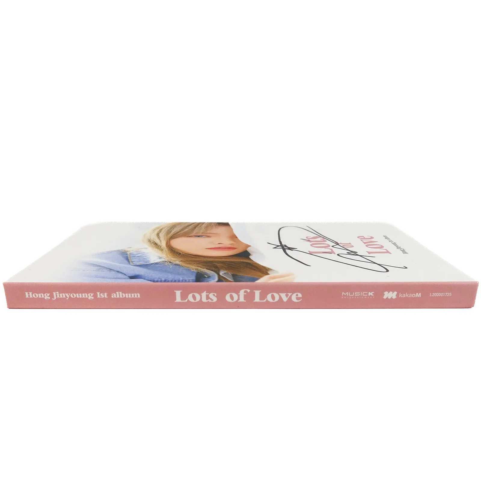 Hong Jin Young - Lots of Love 1st Album Signed CD Album Trot 2019, изображение 4