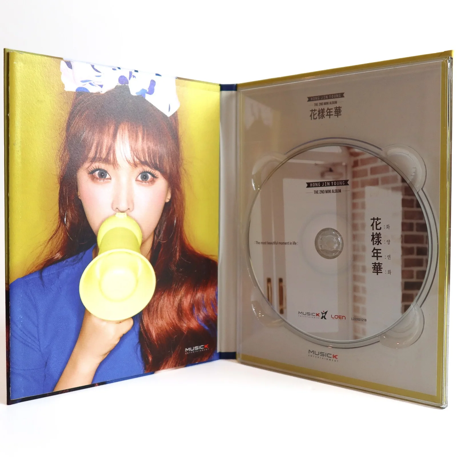 Hong Jin Young - The Most Beautiful Moment in Life Album Signed CD 2016 Jinyoung, изображение 2