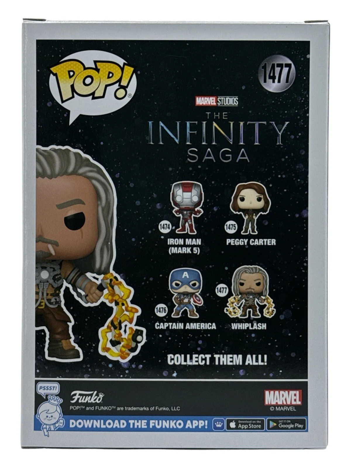 Mickey Rourke — Mickey Rourke Autograph Signed The Infinity Saga Whiplash Funko Pop Beckett COA, image 2