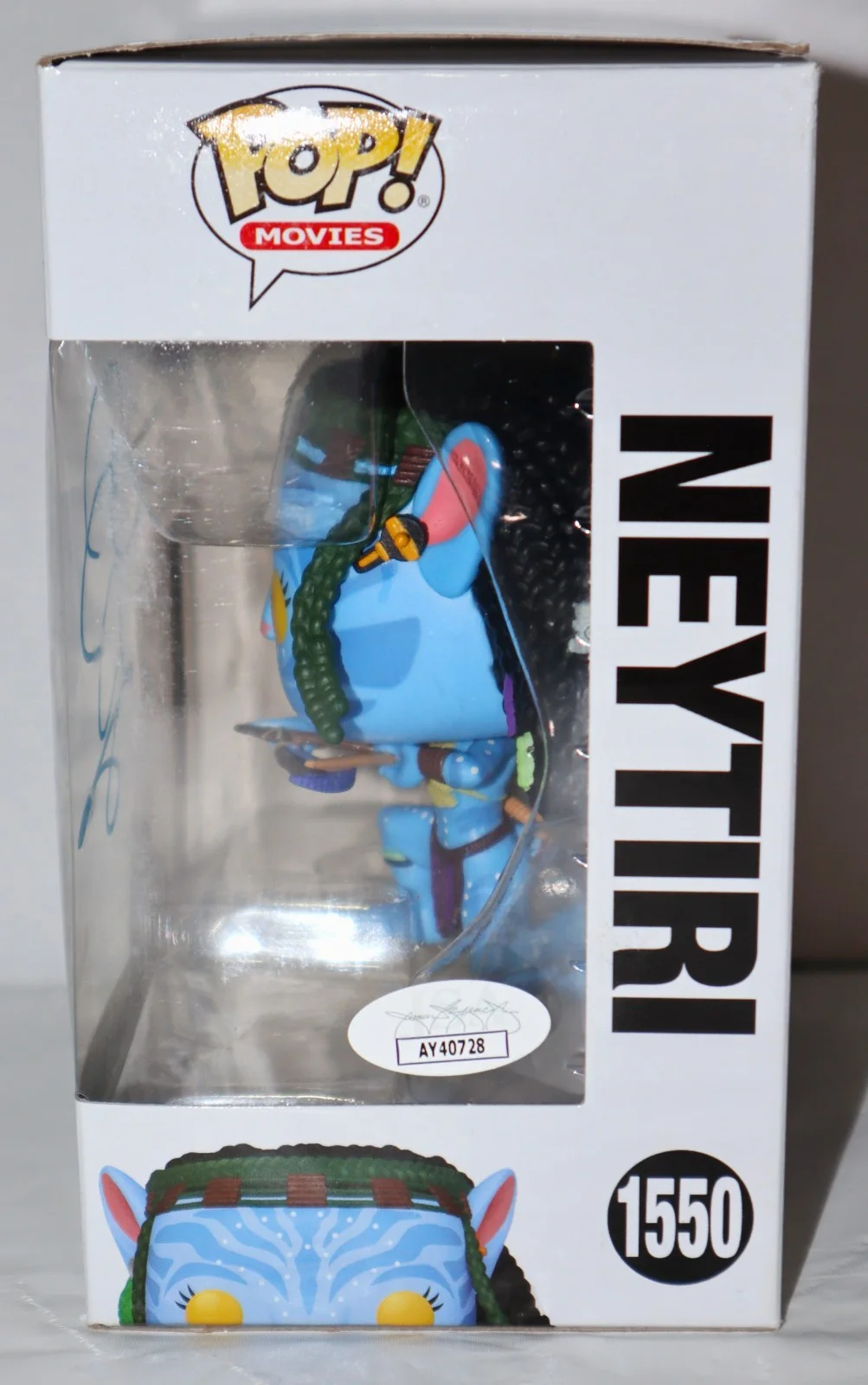 Zoe Saldana — 🔥🏹 Zoe Saldana Signed Autographed Neytiri Avatar Funko POP JSA PSA, изображение 4