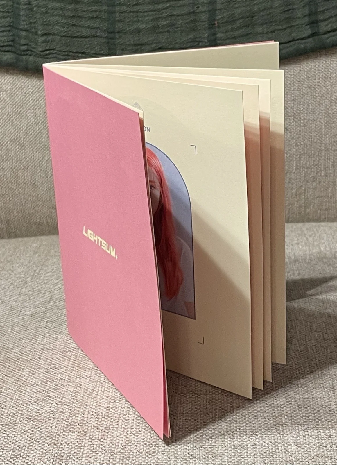 LIGHTSUM “Vanilla” Debut Single Album Autographed, image 5
