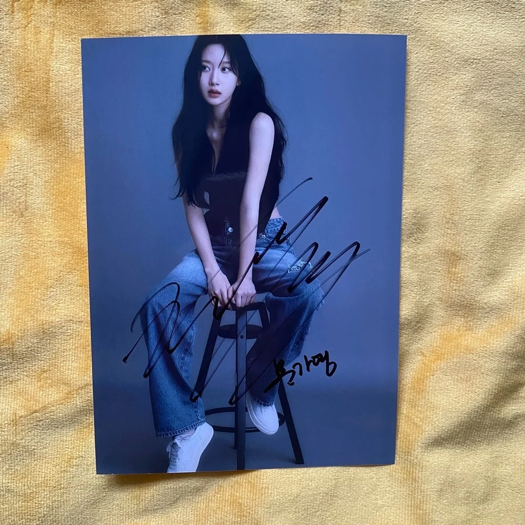 MUN KA YOUNG Autographed Signed Photo The 62nd Baeksang Awards 5*7 K-POP 2026, image 2