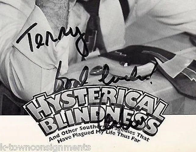 Leslie Jordon Hysterical Blindness Will & Grace Actor Autograph Signed Print, image 2