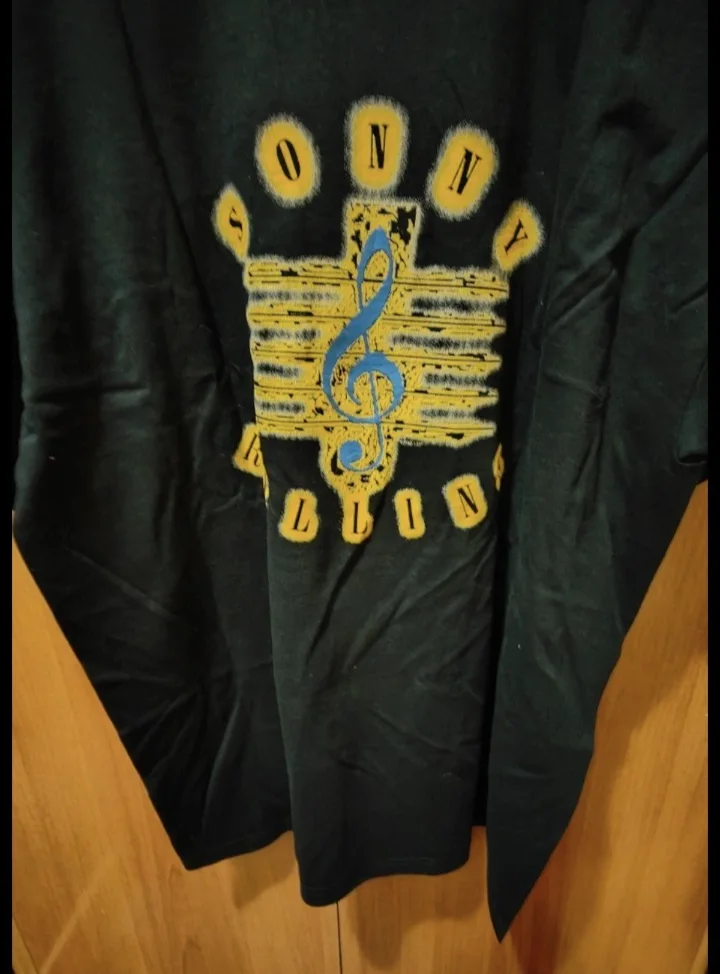 sonny rollins signed shirt saxophone colossus rare jazz, изображение 3