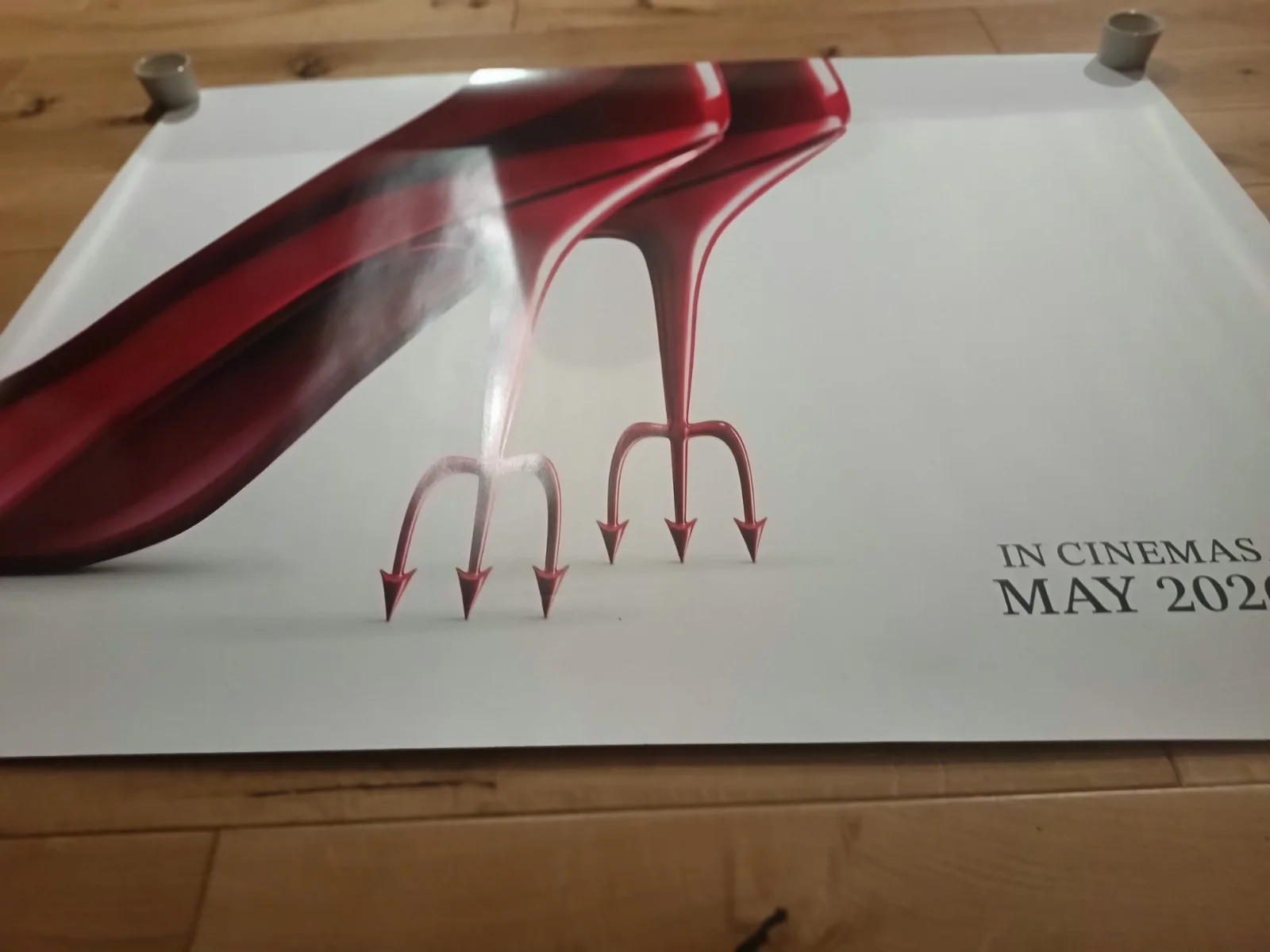 The Devil Wears Prada 2 UK Original Cinema Quad Poster 30"x40" Double sided, image 2