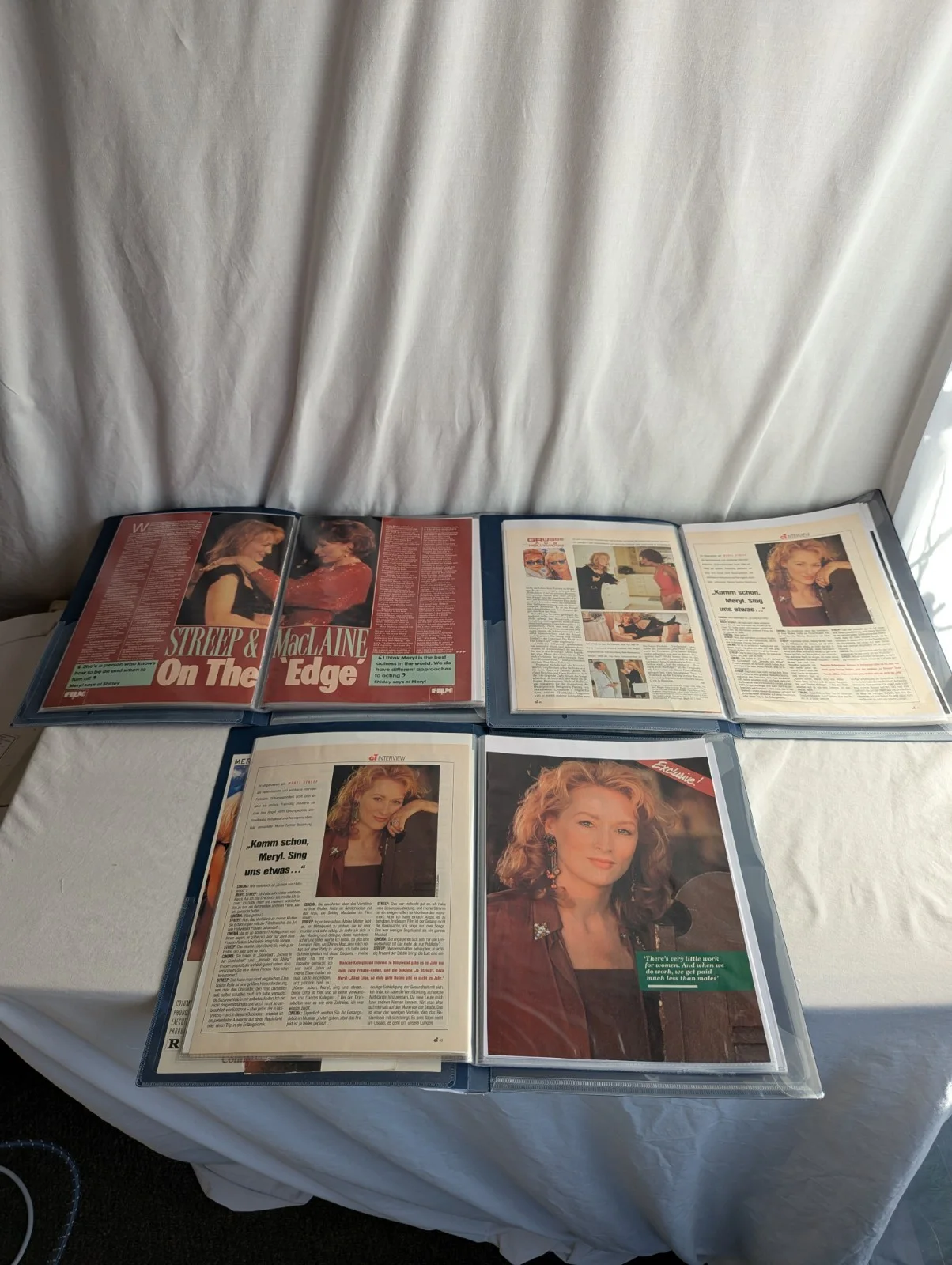 Postcards From The Edge Film Memorabilia Archive Meryl Streep Photos & Articles, изображение 2