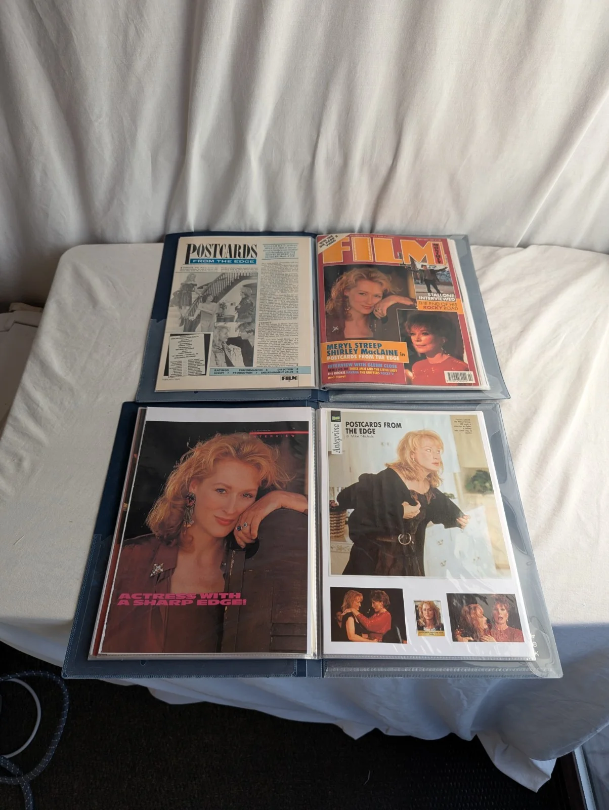Postcards From The Edge Film Memorabilia Archive Meryl Streep Photos & Articles, изображение 4