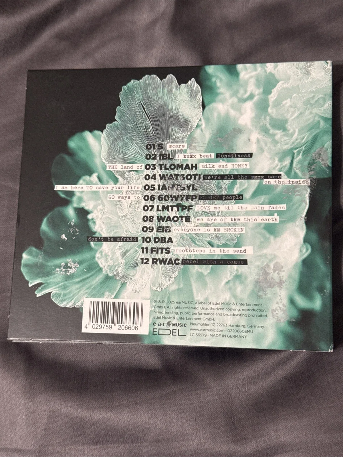 Bush I Beat Loneliness CD Full Band Signed, image 2