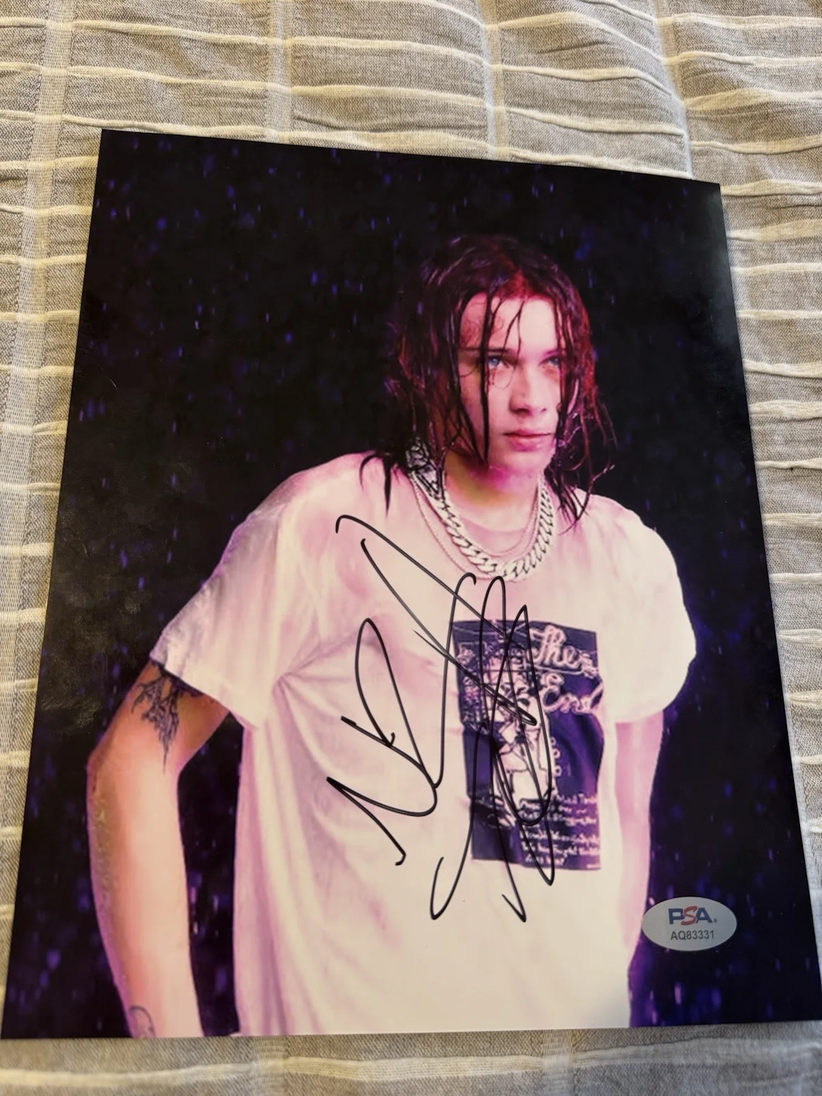 NETTSPEND SIGNED 8x10 PHOTO AUTHENTIC AUTOGRAPH PSA COA MUSIC RAP HIP HOP NETT, изображение 2